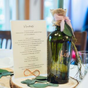 Kartenhalter rose/gold