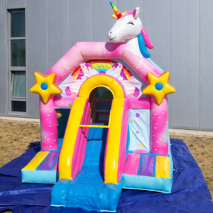 Hüpfburg „Einhorn"