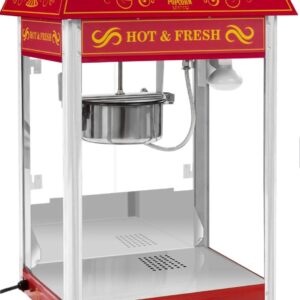 Popcornmaschine rot groß