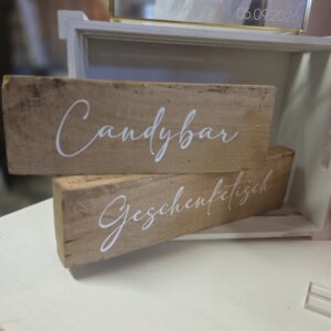 Holzschilder personalisiert